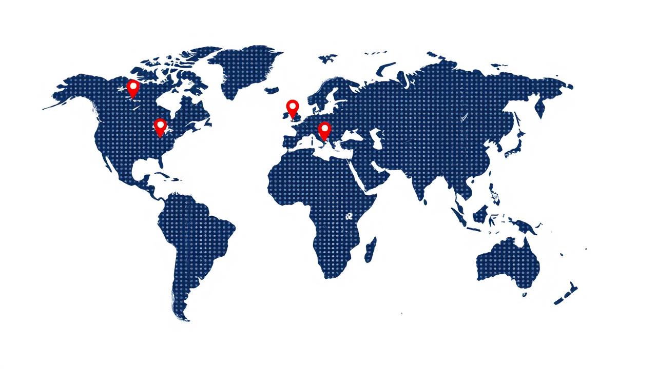 Global diamond trading network